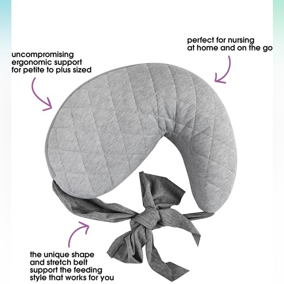 Boppy Anywhere Nursing Pillow | Breastfeeding and Bottle Feeding Support - Picture 1 of 8